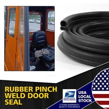 19.7FT U Shape Rubber Seal Weather Strip Door Edge Moulding Trim For Nissan Ram