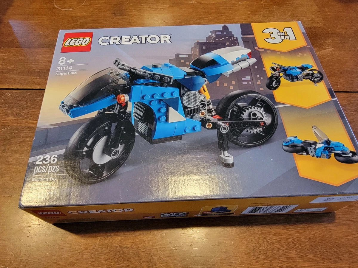 Lego top creator motorbike