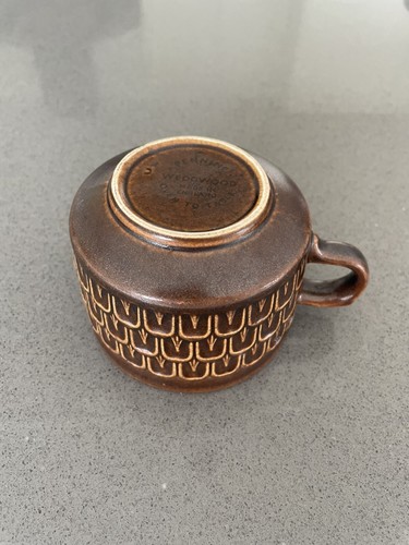 Mid century Vintage 1960s Wedgewood Pennine Brown Tea/coffee Cup - Picture 6 of 6