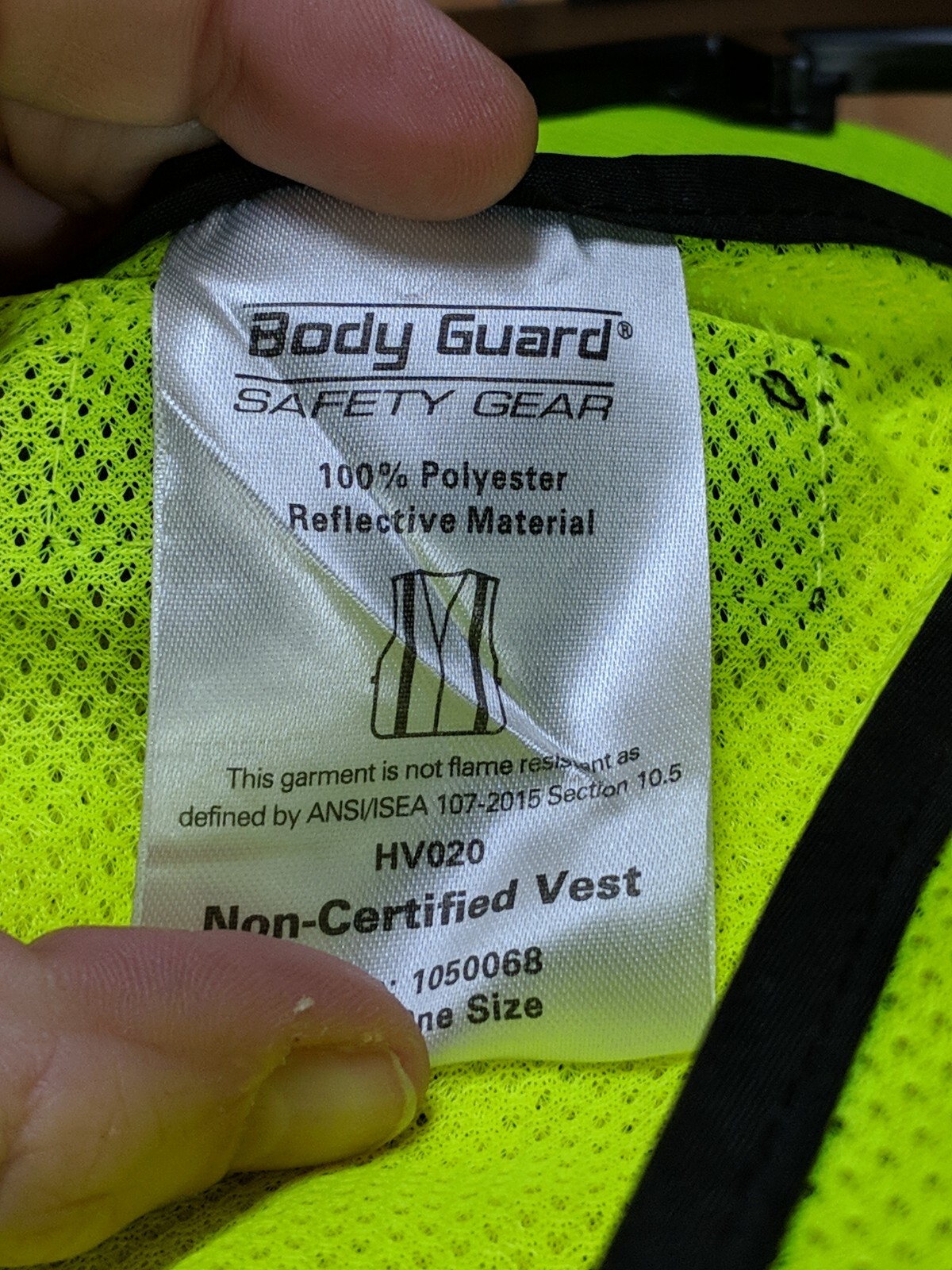HiVisability Lime Body Guard Safety Gear Vest (HV020) One Size eBay