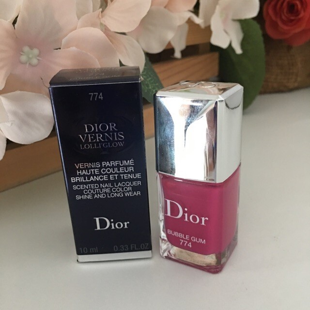 Christian Dior le Vernis lolli'glow 774 Bubble Guam Scented