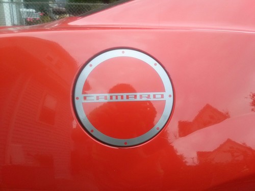 Chevrolet Camaro 2010+ cubierta de puerta gasolina 3M impresión escocesa 1080 calcomanía SS RS RS - Imagen 2 de 9