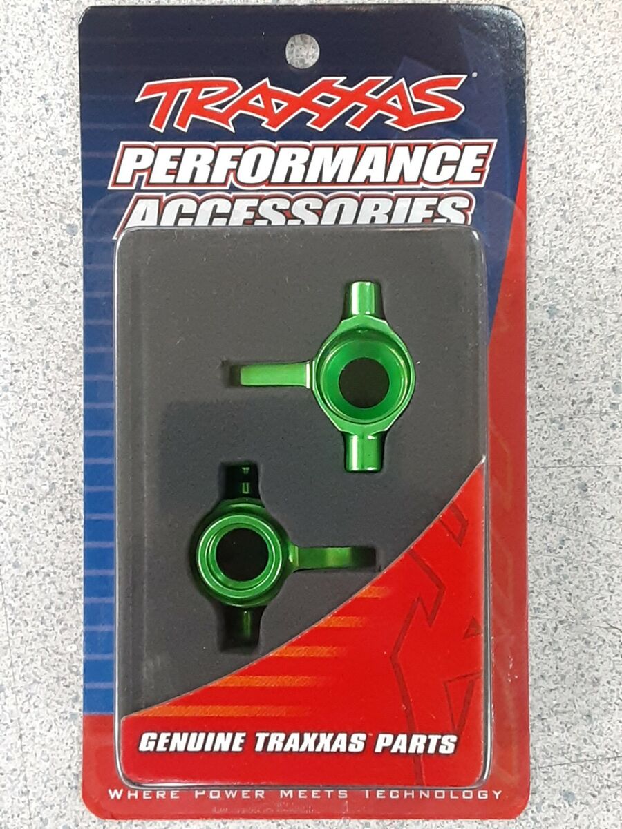 Traxxas Aluminum Steering Block Set (Red) (2) Traxxas Aluminum Steering Block Set (Red) (2)
