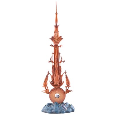 Bosch Garden of Earthly Delights Paradise Fountain Statue Fantasy Weird Art