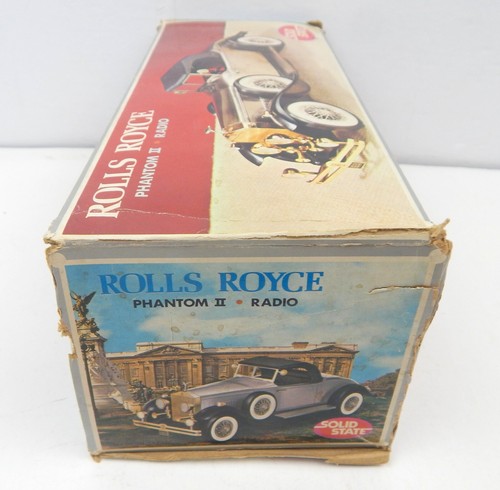 Radio 4E Rolls Royce Phantom II estado sólido con caja Japón funcionando - Imagen 5 de 7