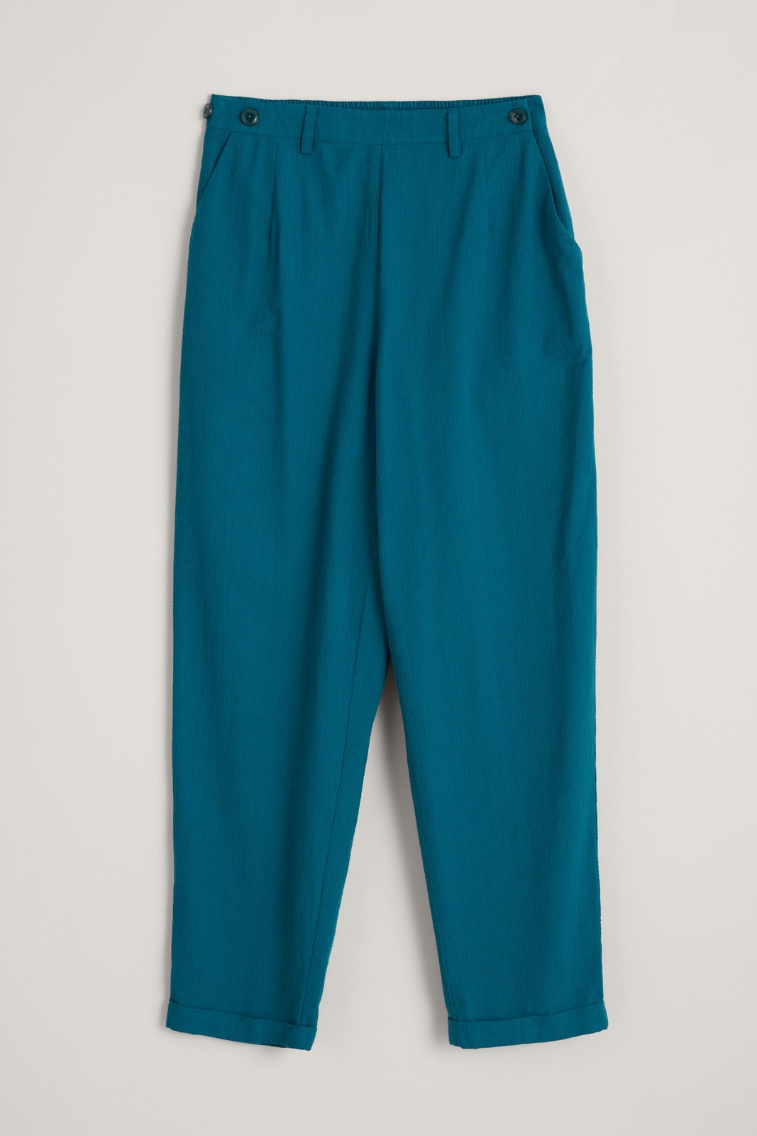 Seasalt Women's Trousers teal Island Sunset Tapered Trousers Tall