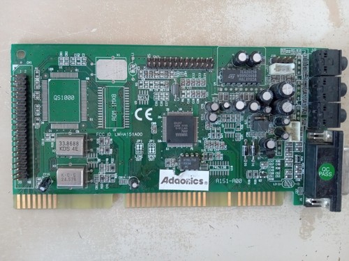 Carte son ISA - Addonics Audician 32 Plus (A151-A00) - Yamaha YMF718-S OPL3