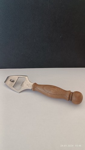 Antiker Flaschen Dosenöffner 1980 Jahre mit Holzgriff von WMF - Bild 4 von 4