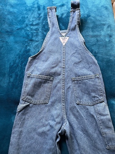 Vintage OshKosh B’Gosh Overalls Size 7 Kids Youth Denim Worn Once Made In USA! - Picture 4 of 5