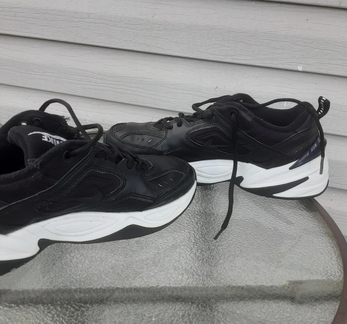Nike tekno deals white mens