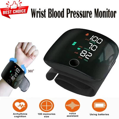 BP Monitor-NHS Supplied Wrist Blood Pressure Monitor / BP Machine UK Health