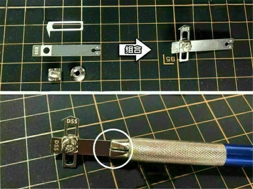 14IN1 Alexen AJ0030 Model Scriber Craft Line Guide Carved Cutter Head Photo Etch - Picture 4 of 4