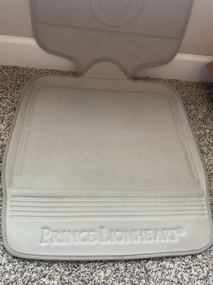 Almohadilla protectora/alfombra beige/bronceada para ahorrar asiento de coche Prince Lionheart Foto 4 de 4