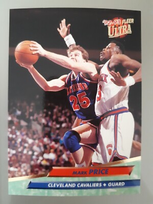 1992-93 Fleer Ultra Basketball Mark Price #38 Cleveland Cavaliers NBA