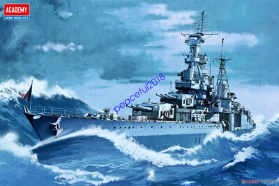 WhiteEnsignModels1/350 USS INDIANAPOLIS② Plastic Model Kit 1/350 USS Indianapolis Ca35 Heavy Cruiser