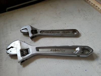 Bostitch 8'' 99-079 200 mm Adjustable Wrench With Free 6'' Speed Angle Wrench-L@@K
