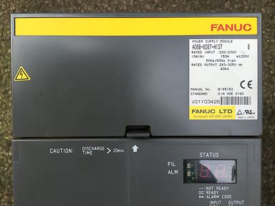 FAULTY** ( ALARM 6 ) FANUC POWER SUPPLY MODULE A06B 6087 H137 USED