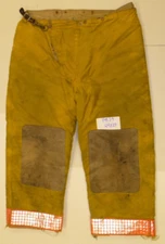 44x29 Globe Fire Wear Yellow Firefighter Pants Bunker Turnout  P879