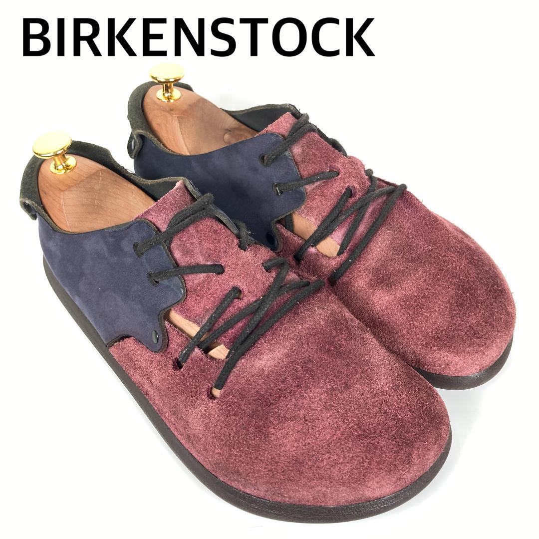 BIRKENSTOCK/モンタナ/size27cm/レッド×ネイビー Birkenstock Montana Red/Navy Men Size 40 US Shoes Size 7-7.5