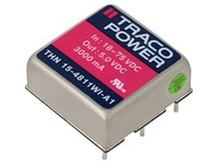 "Thn 15-4811WI-A1 Wandler: Dc/Dc 15W Ueing: 18-75V 5VDC Iausg: 3000Ma 1\"X1\" 15G T"