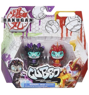 BAKUGAN Cubbo Legendary Battles Target Exclusive 2-Pack NEW/SEALED