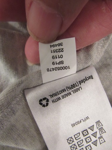 Charter Club Intimates short sleeve sleepshirt heather gray dotted floral XL NWT - Picture 11 of 11