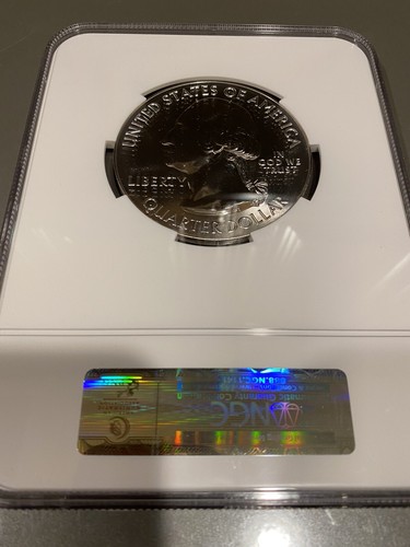 2014 5 OZ SILVER 25C SHENANDOAH NGC MS 69 DPL - Picture 2 of 2