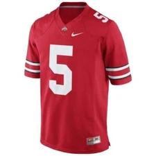 Ohio State Buckeyes #5 Braxton Miller Men Stitch Jersey - Red