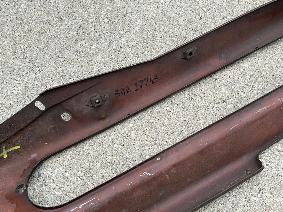 1947 1948 Mercury Panel de rejilla inferior delantero ¡Pieza sólida! LH Foto 2 de 4