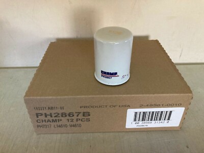 TWELVE(12) USA Champ PH2867 Oil Filter CASE fits PH7317 