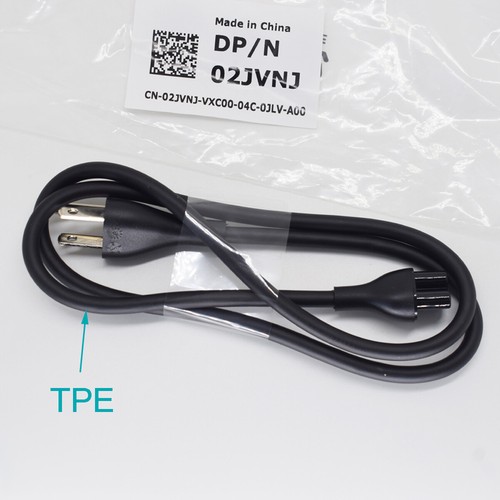 10x 1M/3.3FT DELL 02JVNJ US 3 Prong Power Supply Cable 7A 125V for Laptop 18AWG - 第 9/9 張圖片