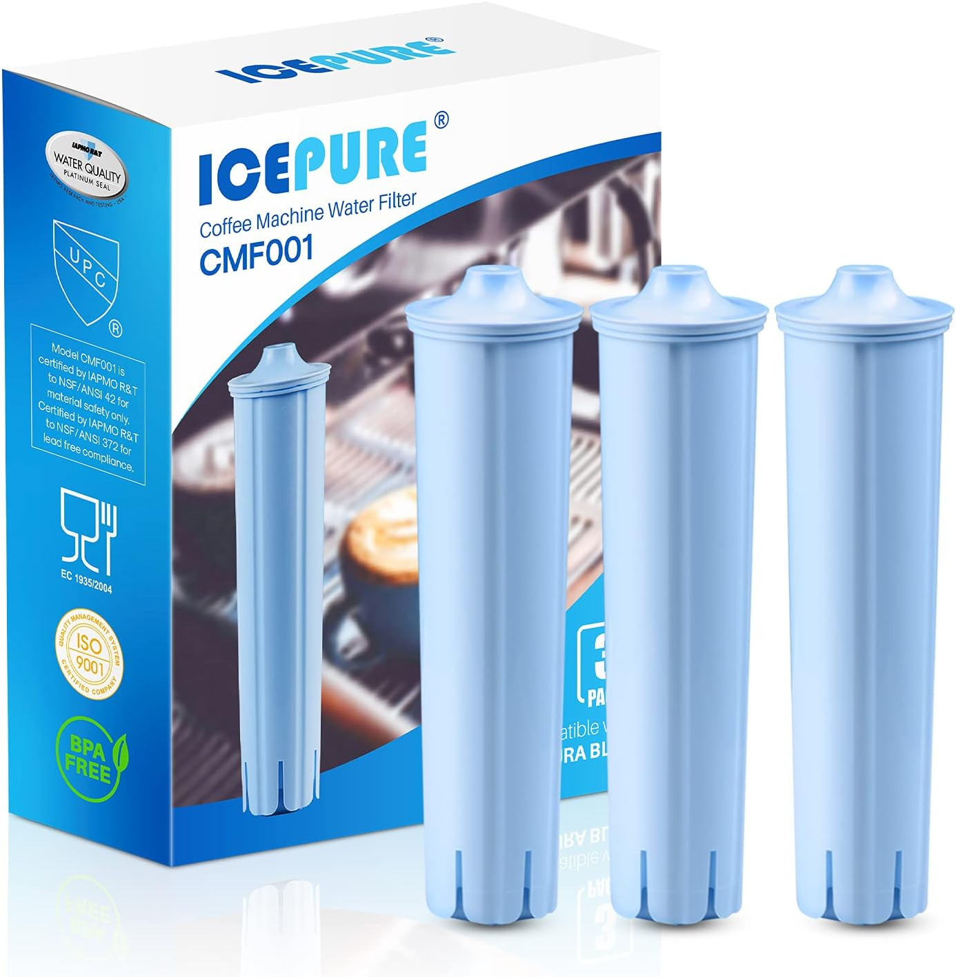 Jura Clearyl Blue, Compatible Coffee Machines Water Filter C