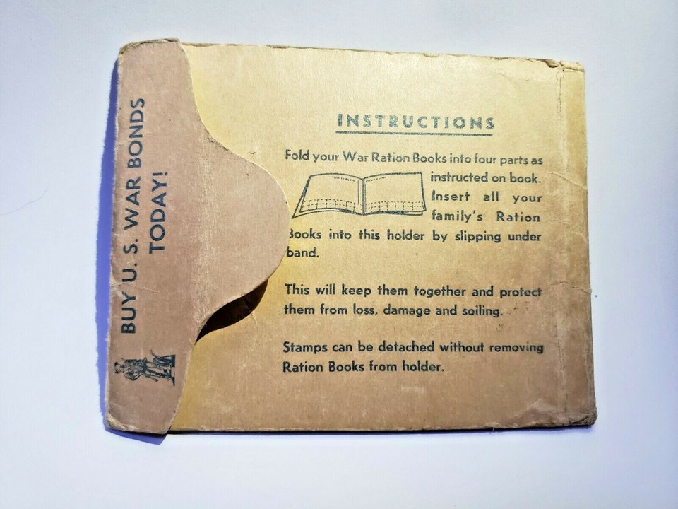 1942 War Ration Books with Stamps | eBay