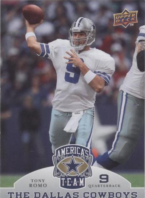 2009 Upper Deck America's Team Tony Romo #94 - 1 of 2
