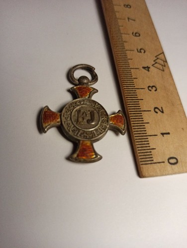 ORDEN DE CRUZ DE MÉRITO DE PLATA AUSTRIACA 1849 - Imagen 10 de 12