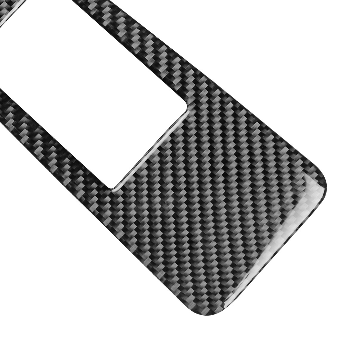 Carbon Fiber Window Lift Switch Panel Cover Trim For Dodge Challenger 2008-2014