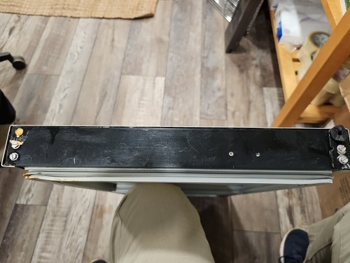 Uline Ice Machine Door Assembly W/Hinges (Mod#U-CLR2060S-00) - Picture 6 of 7