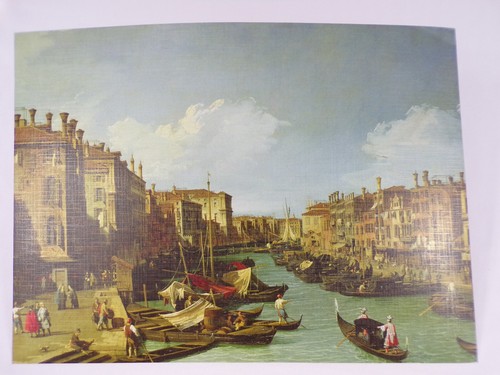4 Masterpiece Collection Prints Monet DaVinci Martin Canaletto Each 13.5x10 D25 - Picture 6 of 7
