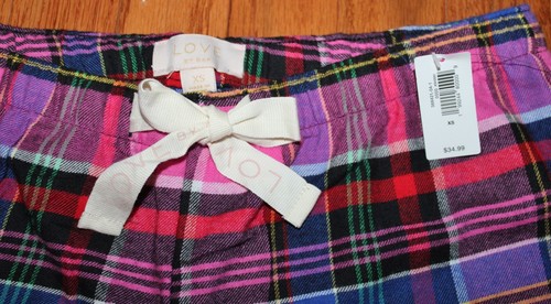 NUEVO CON ETIQUETAS GAP Mujer LOVE GapBody Franela Pijama Salón Pantalones Llamas Pingüinos Cuadros - Imagen 18 de 46