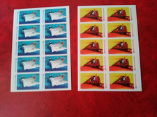 Udo Lindenberg Edition Folienblatt 9 & 10 Pankow Andrea Doria Michel 2807 - 8 **