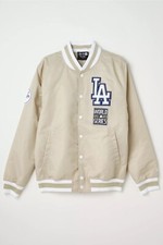 New Era Los Angeles Dodgers World Series Champs Jacket Starter Bomber LARGE