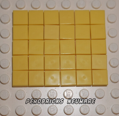 Lego 30 x Fliese/Fliesen 1x1 bright light yellow hellgelb #3070b NEUWARE