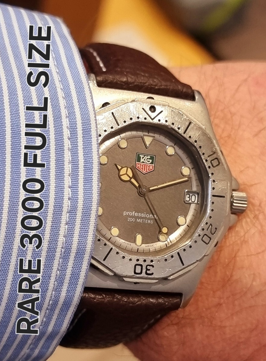 時計 TAG HEUER 3000 professional 932.206 Tag Heuer 3000 Professional 932.206 200m — Timepiece Titans