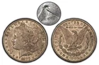 1878-CC $1 Morgan Silver Dollar - VAM-20 Line in Eye R-5 - AU - SKU-B2780