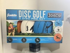 Disc Golf Pro Set Franklin Pro Driver Putter Backyard Sports Outdoor New 3 Discs