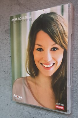 ESC Eurovision 2011 Anna Rossinelli Schweiz In Love For A While Press Kit  OVP