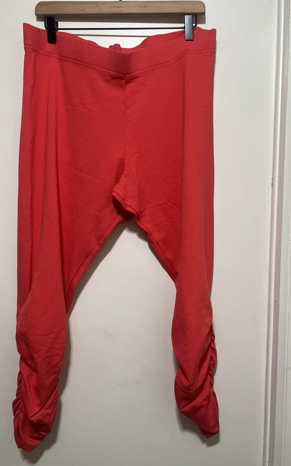 Леггинсы Serena Williams Signature Statement Coral собранные в рюш размер 1X - Изображение 2 из 4