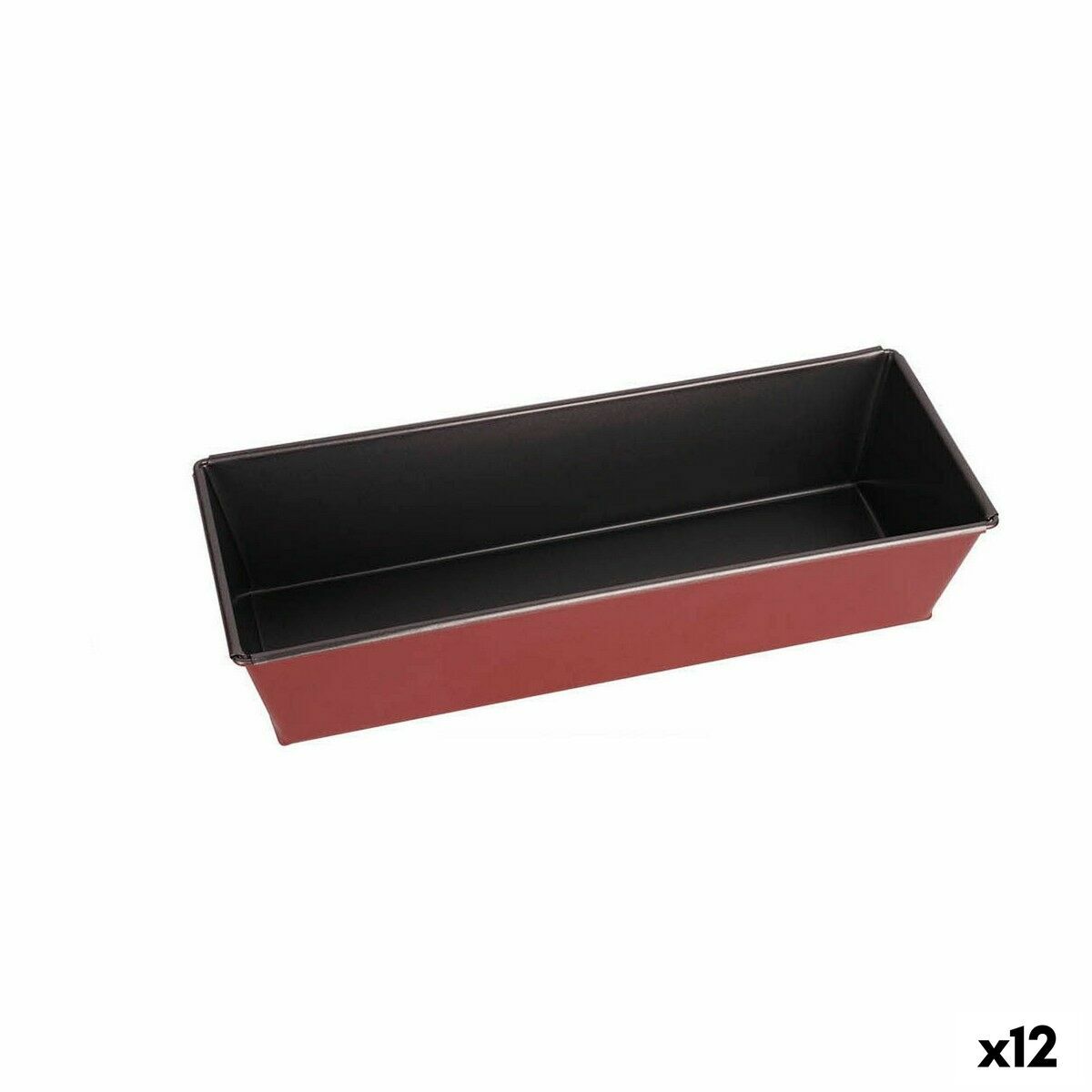 Molde para Horno Quttin Cherry Acero al carbono 31 x 11 x 7 cm [12 Unidades]