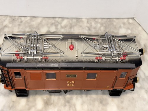 Lgb G Spur 2045 RhB 205 Kabinenlok im Karton - Bild 3 von 10