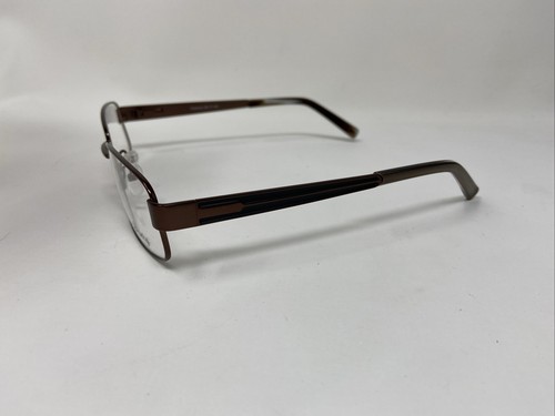 ETHAN HENRY EH145 CHESTNUT BROWN 56/17/140 FLEX HINGE EYEGLASSES FRAME /Y73 - Picture 2 of 8